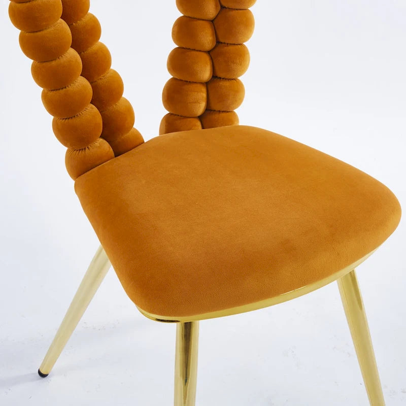 22.04 Fauteuils d'appoint avec pieds en fer (lot de 2)