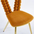 22.04 Fauteuils d'appoint avec pieds en fer (lot de 2)