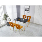 22.04 Fauteuils d'appoint avec pieds en fer (lot de 2)