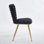 22.04 Fauteuils d'appoint avec pieds en fer (lot de 2)