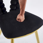 22.04 Fauteuils d'appoint avec pieds en fer (lot de 2)