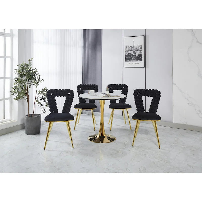 22.04 Fauteuils d'appoint avec pieds en fer (lot de 2)