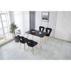 22.04 Fauteuils d'appoint avec pieds en fer (lot de 2)