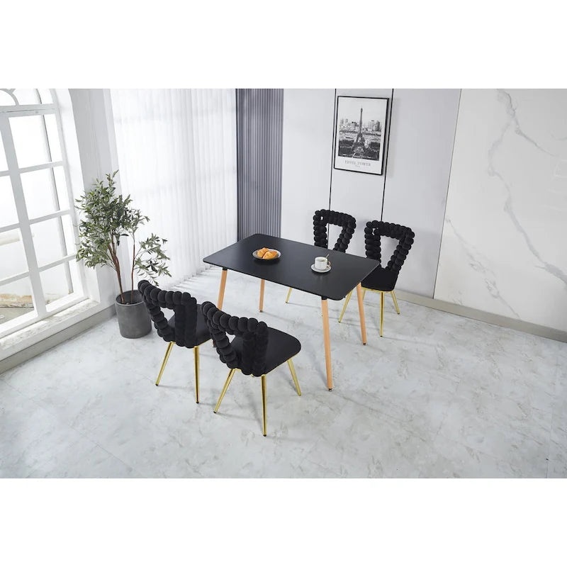 22.04 Fauteuils d'appoint avec pieds en fer (lot de 2)
