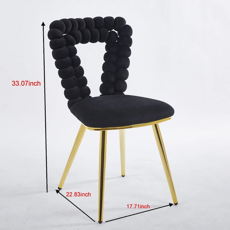 22.04 Fauteuils d'appoint avec pieds en fer (lot de 2)