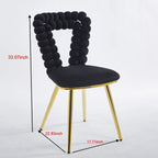 22.04 Fauteuils d'appoint avec pieds en fer (lot de 2)