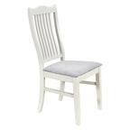 Ensemble de salle à manger en bois 6 pièces avec table, 4 chaises et banc, table avec tiroir