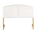 Tête de lit capitonnée Silver Orchid Ralston Queen