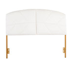 Tête de lit capitonnée Silver Orchid Ralston Queen