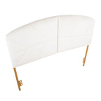 Tête de lit capitonnée Silver Orchid Ralston Queen