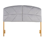 Tête de lit capitonnée Silver Orchid Ralston Queen
