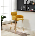 Tabouret de bar SAFAVIEH Couture Sejada 66 cm (26 po) - 58,4 cm (23 po) L x 53,3 cm (21 po) P x 96,5 cm (38 po) H