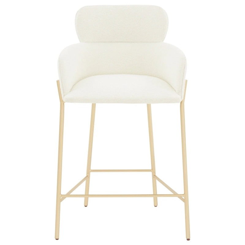 Tabouret de bar SAFAVIEH Couture Sejada 66 cm (26 po) - 58,4 cm (23 po) L x 53,3 cm (21 po) P x 96,5 cm (38 po) H