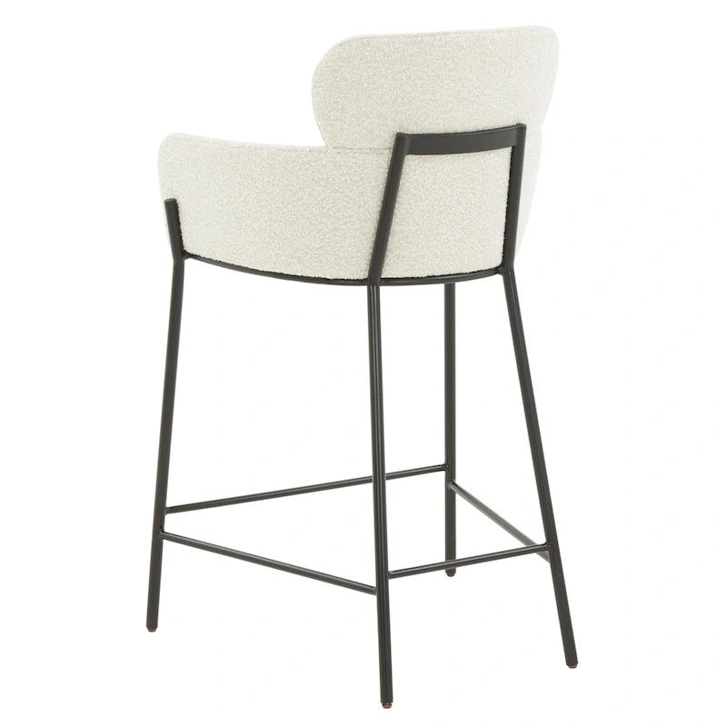 Tabouret de bar SAFAVIEH Couture Sejada 66 cm (26 po) - 58,4 cm (23 po) L x 53,3 cm (21 po) P x 96,5 cm (38 po) H