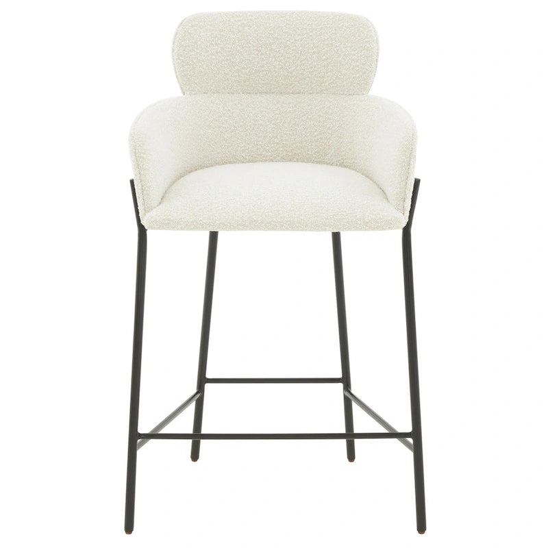 Tabouret de bar SAFAVIEH Couture Sejada 66 cm (26 po) - 58,4 cm (23 po) L x 53,3 cm (21 po) P x 96,5 cm (38 po) H