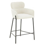 Tabouret de bar SAFAVIEH Couture Sejada 66 cm (26 po) - 58,4 cm (23 po) L x 53,3 cm (21 po) P x 96,5 cm (38 po) H