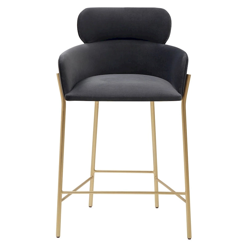 Tabouret de bar SAFAVIEH Couture Sejada 66 cm (26 po) - 58,4 cm (23 po) L x 53,3 cm (21 po) P x 96,5 cm (38 po) H