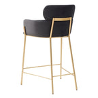 Tabouret de bar SAFAVIEH Couture Sejada 66 cm (26 po) - 58,4 cm (23 po) L x 53,3 cm (21 po) P x 96,5 cm (38 po) H