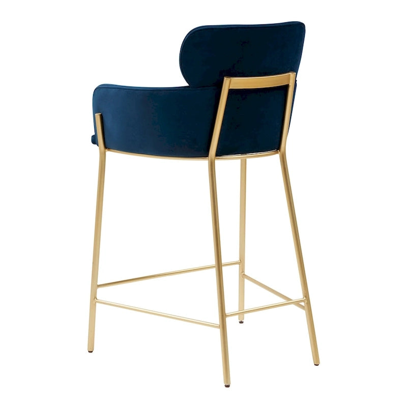 Tabouret de bar SAFAVIEH Couture Sejada 66 cm (26 po) - 58,4 cm (23 po) L x 53,3 cm (21 po) P x 96,5 cm (38 po) H