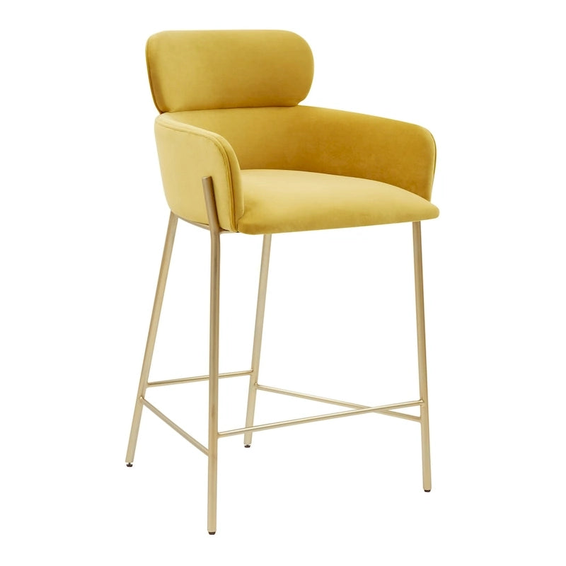 Tabouret de bar SAFAVIEH Couture Sejada 66 cm (26 po) - 58,4 cm (23 po) L x 53,3 cm (21 po) P x 96,5 cm (38 po) H