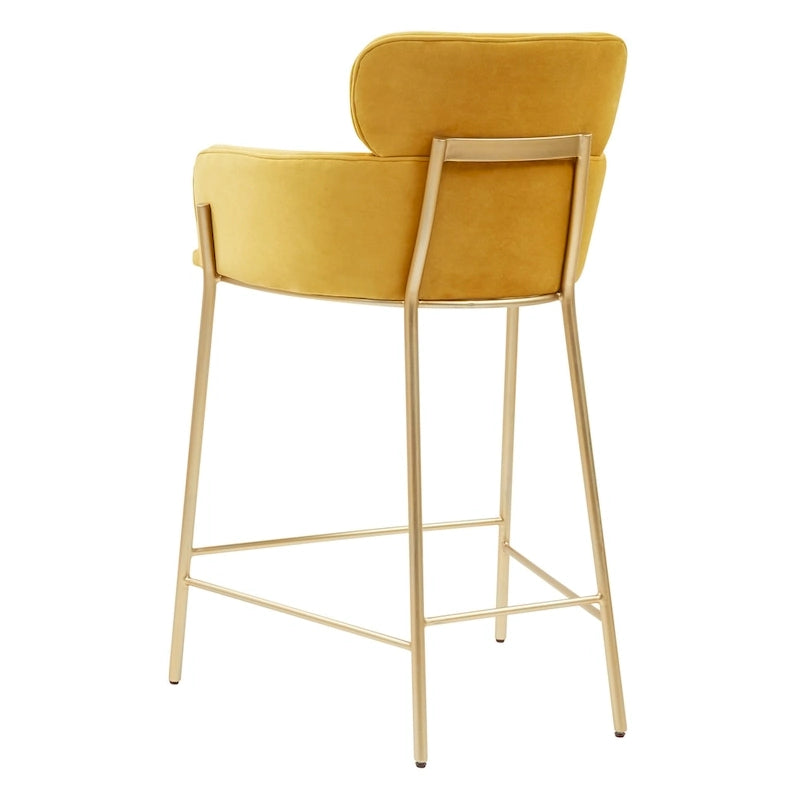 Tabouret de bar SAFAVIEH Couture Sejada 66 cm (26 po) - 58,4 cm (23 po) L x 53,3 cm (21 po) P x 96,5 cm (38 po) H