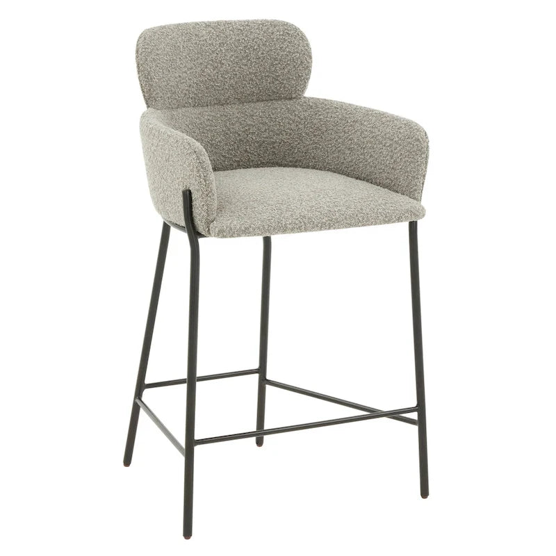 Tabouret de bar SAFAVIEH Couture Sejada 66 cm (26 po) - 58,4 cm (23 po) L x 53,3 cm (21 po) P x 96,5 cm (38 po) H
