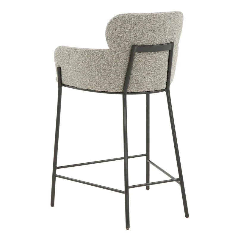 Tabouret de bar SAFAVIEH Couture Sejada 66 cm (26 po) - 58,4 cm (23 po) L x 53,3 cm (21 po) P x 96,5 cm (38 po) H