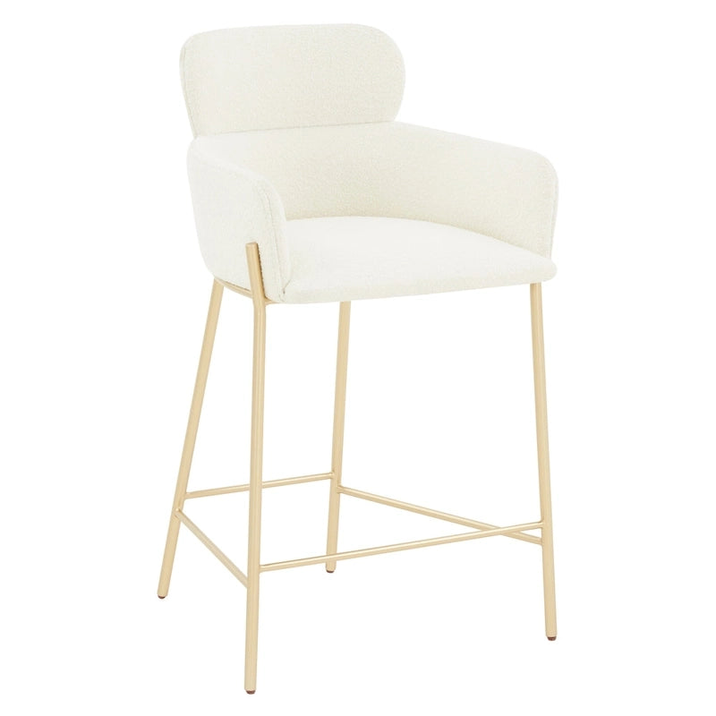 Tabouret de bar SAFAVIEH Couture Sejada 66 cm (26 po) - 58,4 cm (23 po) L x 53,3 cm (21 po) P x 96,5 cm (38 po) H
