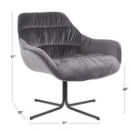 Fauteuil pivotant Wayne de Carson Carrington