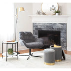 Fauteuil pivotant Wayne de Carson Carrington