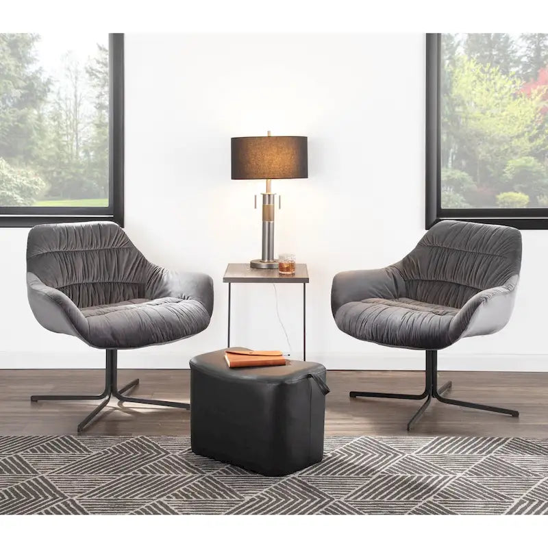 Fauteuil pivotant Wayne de Carson Carrington