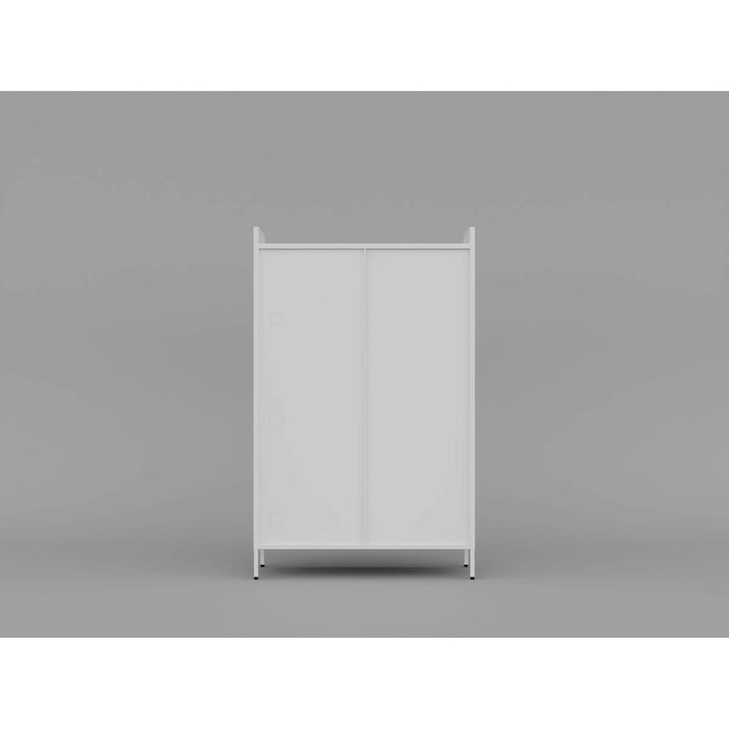 Armoire de rangement pour garde-manger avec portes et portes rétractables