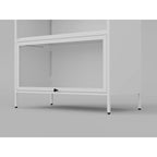 Armoire de rangement pour garde-manger avec portes et portes rétractables