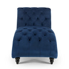 Chaise longue capitonnée - 62,80 x 27,17 x 32,87