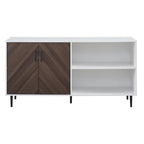 Meuble TV Middlebrook Cassandra 58 pouces à motifs assortis