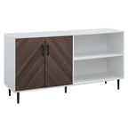 Meuble TV Middlebrook Cassandra 58 pouces à motifs assortis