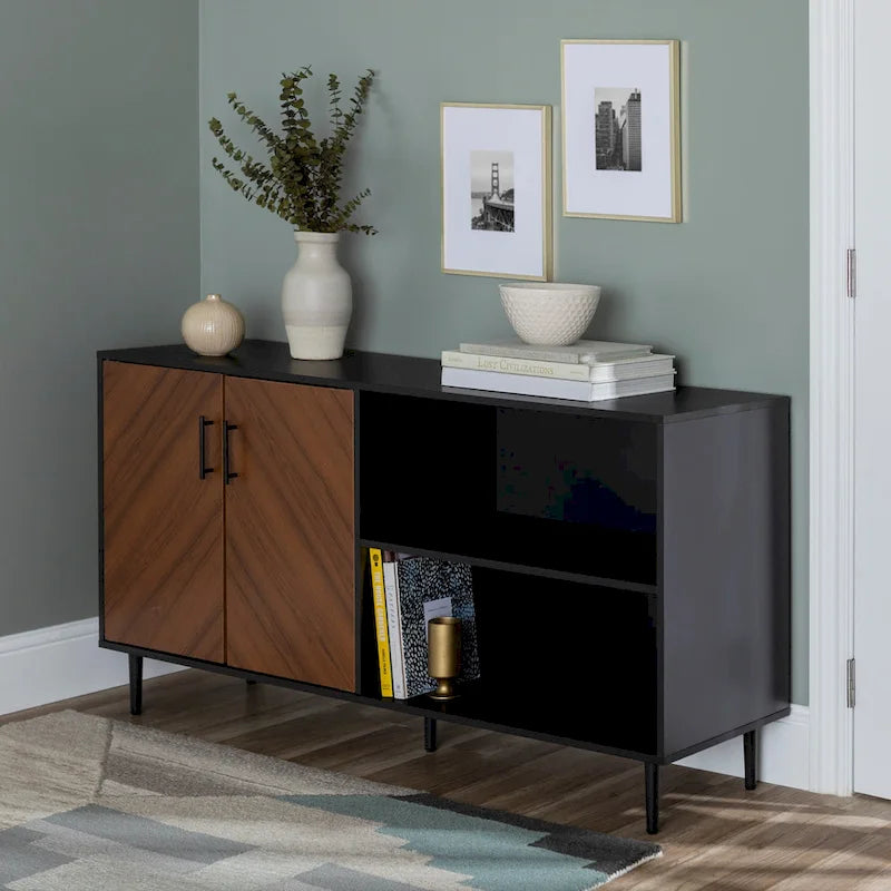 Meuble TV Middlebrook Cassandra 58 pouces à motifs assortis