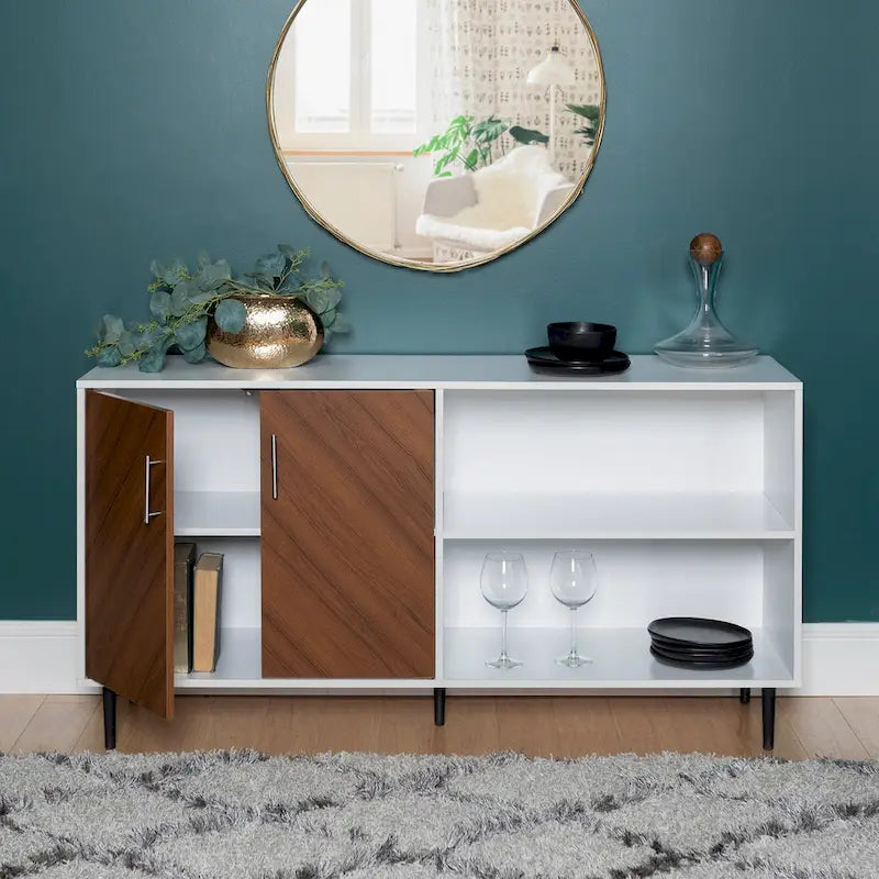 Meuble TV Middlebrook Cassandra 58 pouces à motifs assortis
