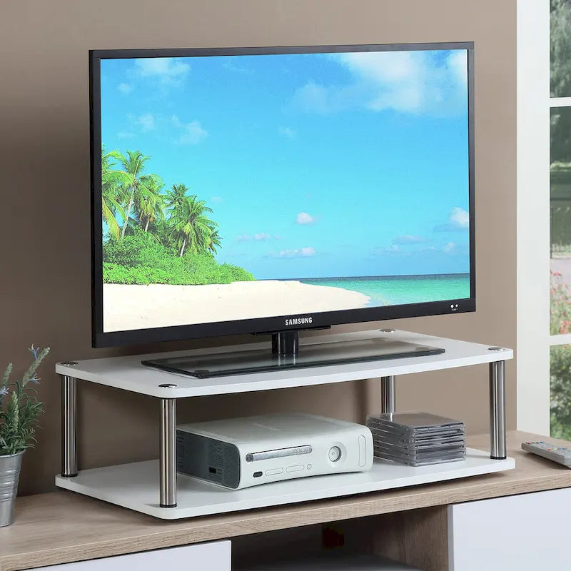 Support pivotant à double niveau Designs2Go XL de Convenience Concepts pour téléviseurs jusqu'à 37 pouces