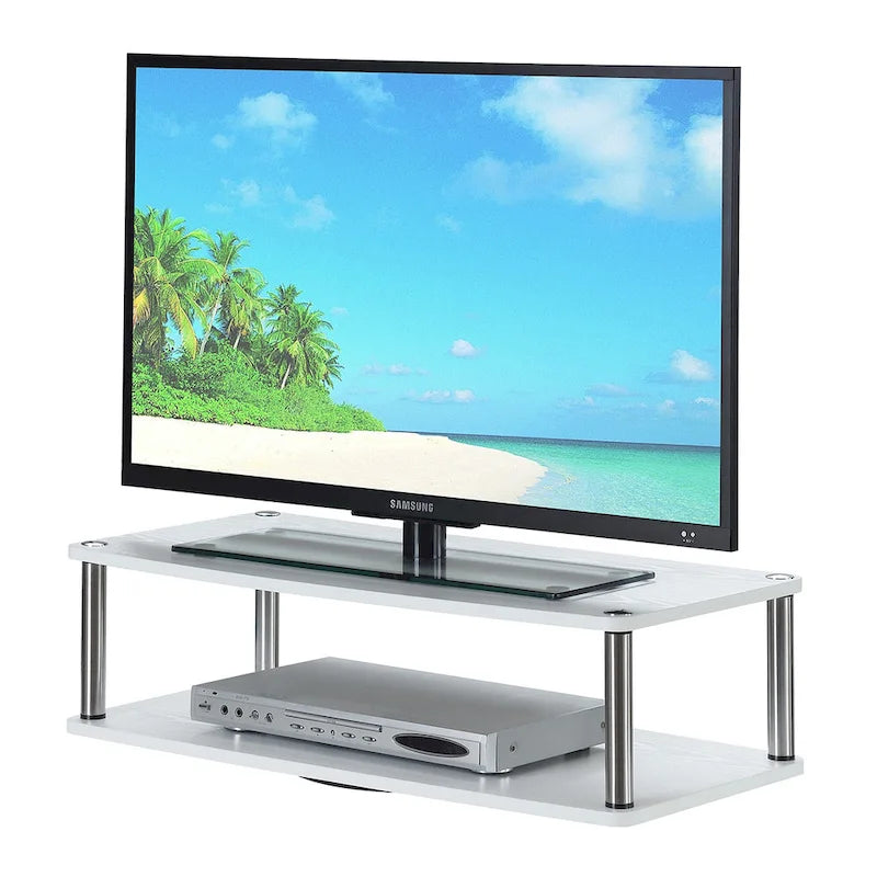 Support pivotant à double niveau Designs2Go XL de Convenience Concepts pour téléviseurs jusqu'à 37 pouces