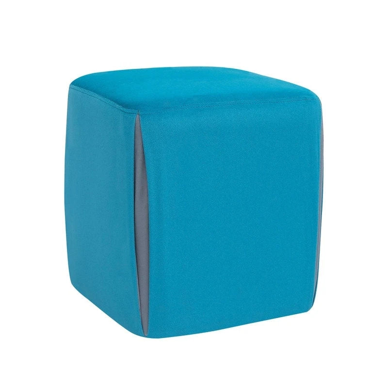 Tabouret repose-pieds ottoman Adeco 14 petit modèle - Tabouret ottoman en velours