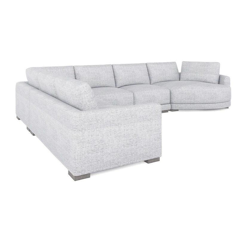Canapé d'angle modulaire Laguna 165,5 avec méridienne