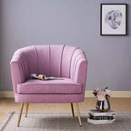 Fauteuil d'appoint rembourré contemporain Delicia de Furniture of America
