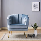 Fauteuil d'appoint rembourré contemporain Delicia de Furniture of America