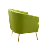 Fauteuil d'appoint rembourré contemporain Delicia de Furniture of America