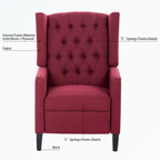 Fauteuil inclinable à oreilles manuel