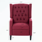 Fauteuil inclinable à oreilles manuel