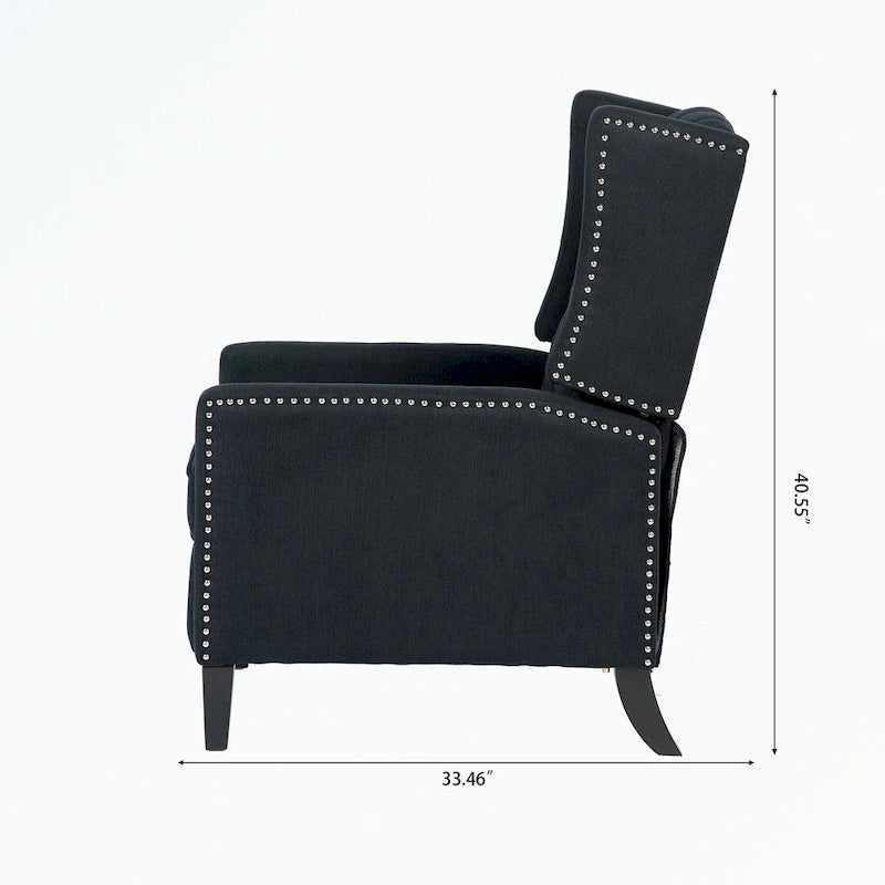 Fauteuil inclinable à oreilles manuel