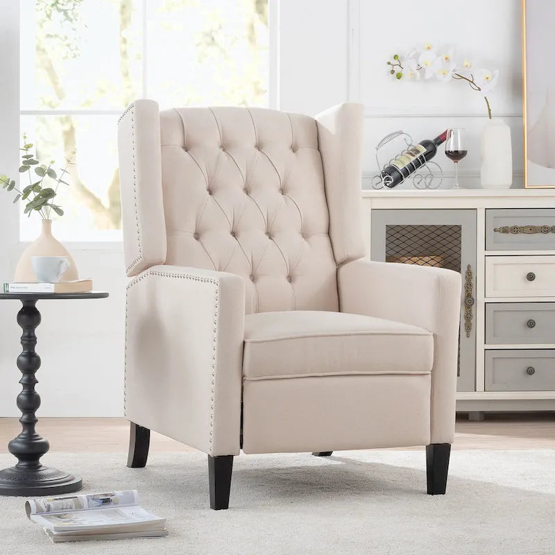 Fauteuil inclinable à oreilles manuel