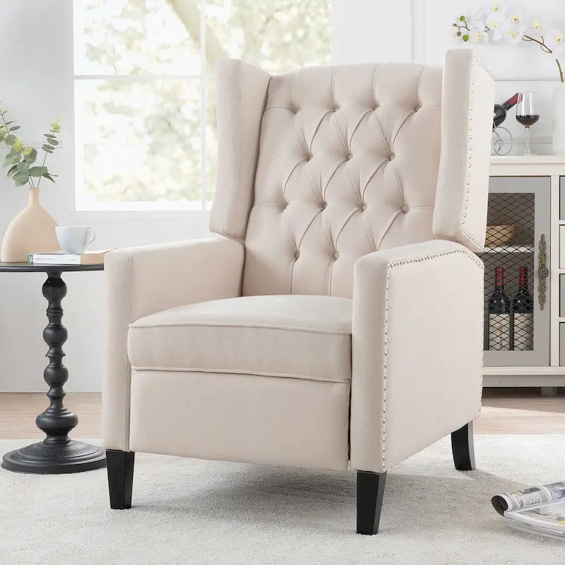 Fauteuil inclinable à oreilles manuel